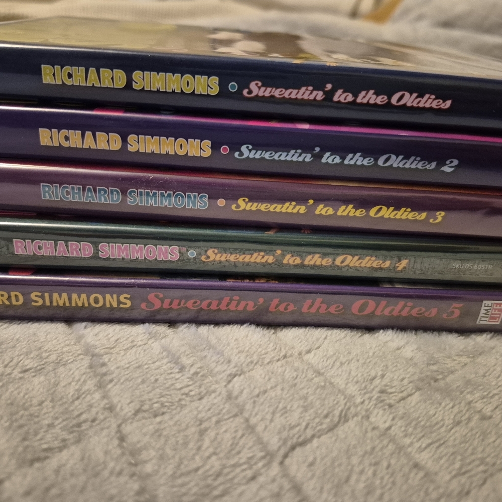 Richard Simmons Sweatin to the Oldies, Volume 1-5 DVD set